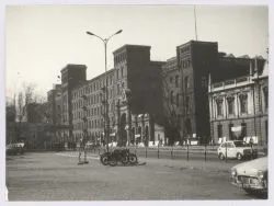 Ł&oacute;dzki Strajk Ostrzegawczy w ZPB im J. Marchlewskiego ul. Ogrodowa 29.03.1981 zdj. R.Kasprowicz