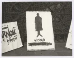 Ł&oacute;dzki Strajk Ostrzegawczy w ZPB im J. Marchlewskiego ul. Ogrodowa 29.03.1981 zdj. R.Kasprowicz