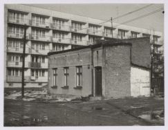 Chojny Zatorze, ul. Wdzięczna 24 1.02.1981 zdj. R.Kasprowicz