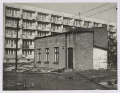 Chojny Zatorze, ul. Wdzięczna 24 1.02.1981 zdj. R.Kasprowicz