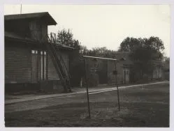 Chojny Zatorze, domy magistrackie 1975 zdj. R.Kasprowicz