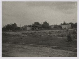 Chojny Zatorze,  tereny po wyburzeniu dom&oacute;w magistrackich 29.06.1980 zdj. R.Kasprowicz