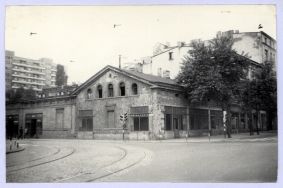 r&oacute;g ul. Żwirki i ul. Piotrkowskiej 6.08.1977 zdj. R.Kasprowicz