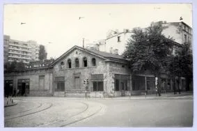 r&oacute;g ul. Żwirki i ul. Piotrkowskiej 6.08.1977 zdj. R.Kasprowicz