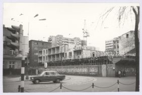 r&oacute;g ul. Żwirki i ul. Piotrkowskiej 17.04.1979 zdj. R.Kasprowicz