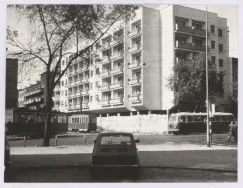 r&oacute;g ul. Żwirki i ul. Piotrkowskiej 30.09.1979 zdj. R.Kasprowicz