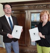 Spotkanie w sprawie wsp&oacute;łpracy z WBP im. Marszałka J&oacute;zefa Piłsudskiego w Łodzi, fot. Anna Drzewiecka.