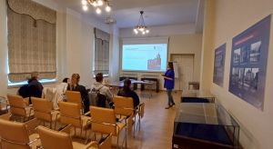 Zajęcia dla student&oacute;w Politechniki Ł&oacute;dzkiej, fot. Renata Mielczarek.