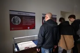 Noc Muze&oacute;w 2025 w Archiwum Państwowym w Łodzi, fot. Mateusz Lisiecki.