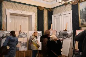 Noc Muze&oacute;w 2025 w Archiwum Państwowym w Łodzi, fot. Mateusz Lisiecki.