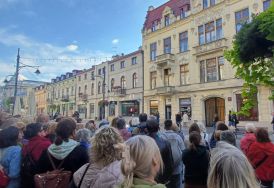 Spacer Lato z ł&oacute;dzką secesją, fot. Renata Mielczarek.