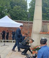 Uroczystości gł&oacute;wne obchod&oacute;w 81. rocznicy likwidacji Litzmannstadt-Getto, fot. A. Kaniewska.