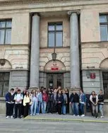 Wycieczka uczni&oacute;w z Zespołu Szk&oacute;ł Ekonomicznych w Kaliszu, fot. K. Chołod.