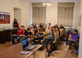 Warsztaty &bdquo;ABC młodego genealoga&rdquo;, fot. A. Kaniewska.