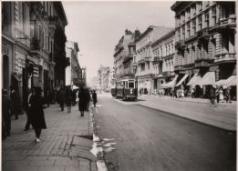 Ul. Piotrkowska k. Moniuszki, 1939 r.