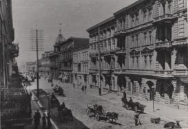 Ul. Piotrkowska przed 1896 r.