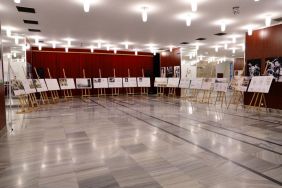 Prezentacja prac konkursowych na nową siedzibę APŁ, fot. Oliwia Nowacka.