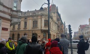 Spacer &bdquo;Śladami Rewolucji 1905 roku&rdquo;, fot. Anna Kaniewska. 
