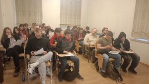 Zajęcia dla student&oacute;w Wojskoznawstwa UŁ, fot. Anna Kaniewska.
