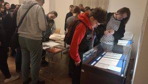 Zajęcia dla student&oacute;w Wojskoznawstwa UŁ, fot. Anna Kaniewska.