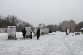 Rocznica likwidacji niemieckiego obozu dla dzieci przy Przemysłowej w Łodzi, fot. Oliwia Nowacka.