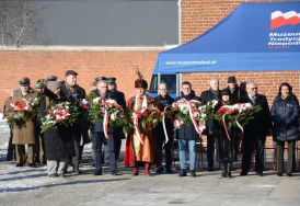 Obchody 81. rocznicy spalenia więźni&oacute;w Radogoszcza i zakończenia okupacji niemieckiej w Łodzi, fot. Piotr Jaworski.