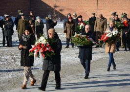 Obchody 81. rocznicy spalenia więźni&oacute;w Radogoszcza i zakończenia okupacji niemieckiej w Łodzi, fot. Piotr Jaworski.