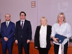 Zebranie roczne pracownik&oacute;w APŁ, fot. Oliwia Nowacka.
