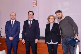 Zebranie roczne pracownik&oacute;w APŁ, fot. Oliwia Nowacka.