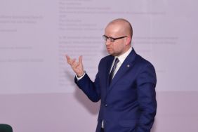 Zebranie roczne pracownik&oacute;w APŁ, fot. Oliwia Nowacka.