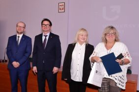 Zebranie roczne pracownik&oacute;w APŁ, fot. Oliwia Nowacka.