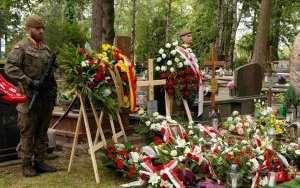 Uroczystość pogrzebowa porucznika J&oacute;zefa Przedpełskiego ps. &bdquo;Sławek&rdquo; (4)