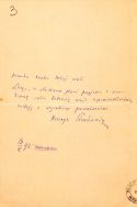 List Henryka Sienkiewicza do Marii hr. Walewskiej z 16 lutego 1893 r. w sprawie zaproszenia na zabawę karnawałową. 
