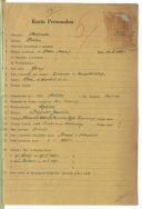 Ankieta Personalna Wacława Bobrowskiego z dnia 27.04.1945 r.