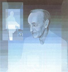 Portret Władysława Strzemińskiego, Stefan Krygier, 1983 r.