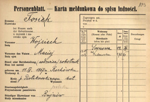 Karta meldunkowa