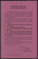 APŁ, Zbiór druków i pism ulotnych sygn. 1040c APŁ, Zbiór druków i pism ulotnych sygn. 1040c