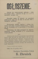 APŁ, Zbiór druków i pism ulotnych, sygn. 1142 APŁ, Zbiór druków i pism ulotnych, sygn. 1142